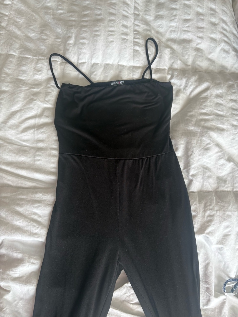 Fashion Nova Black Spaghetti Strap Tank Top